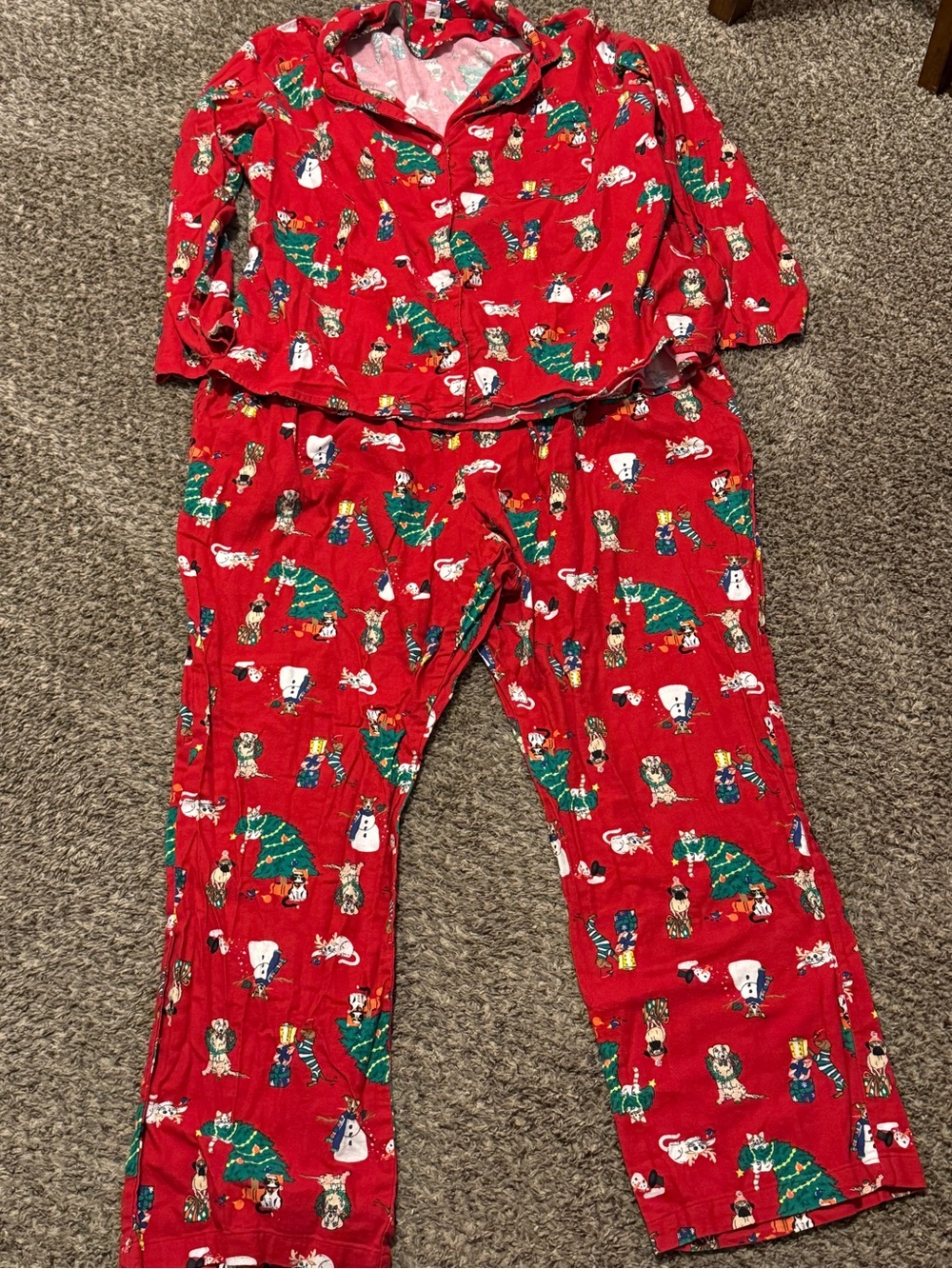 Womens old navy Christmas pajamas
